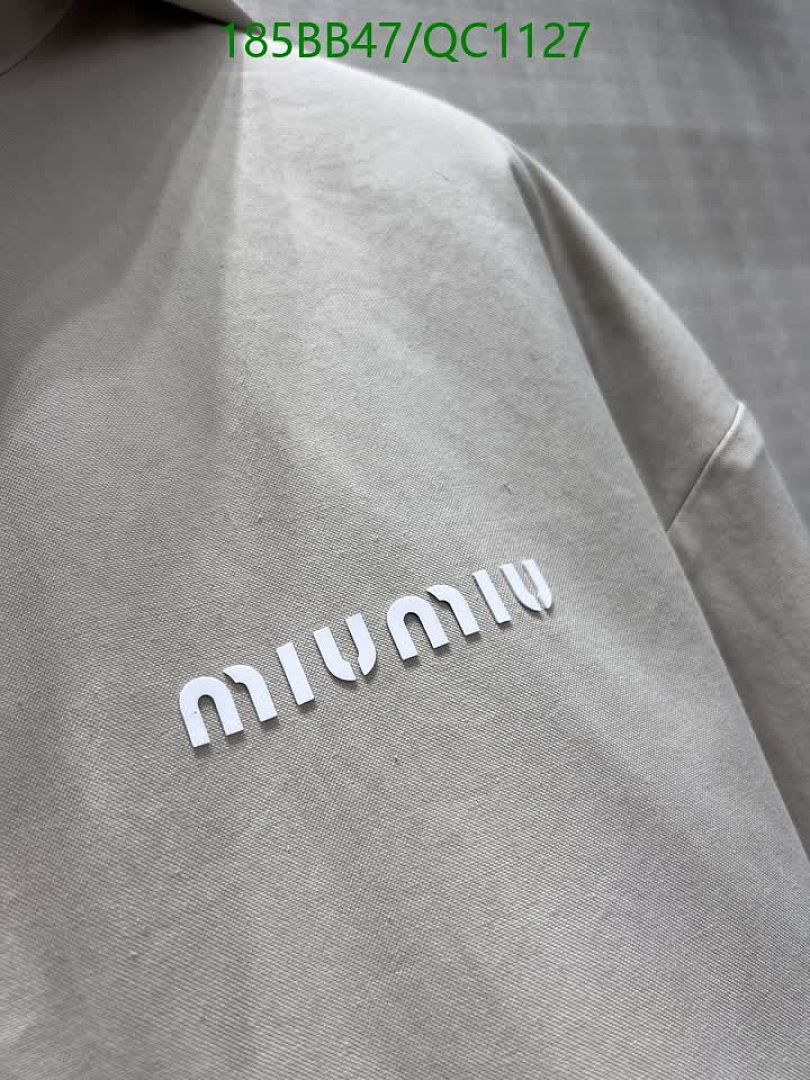 Miu Miu-Clothing Code: QC1127 $: 185USD