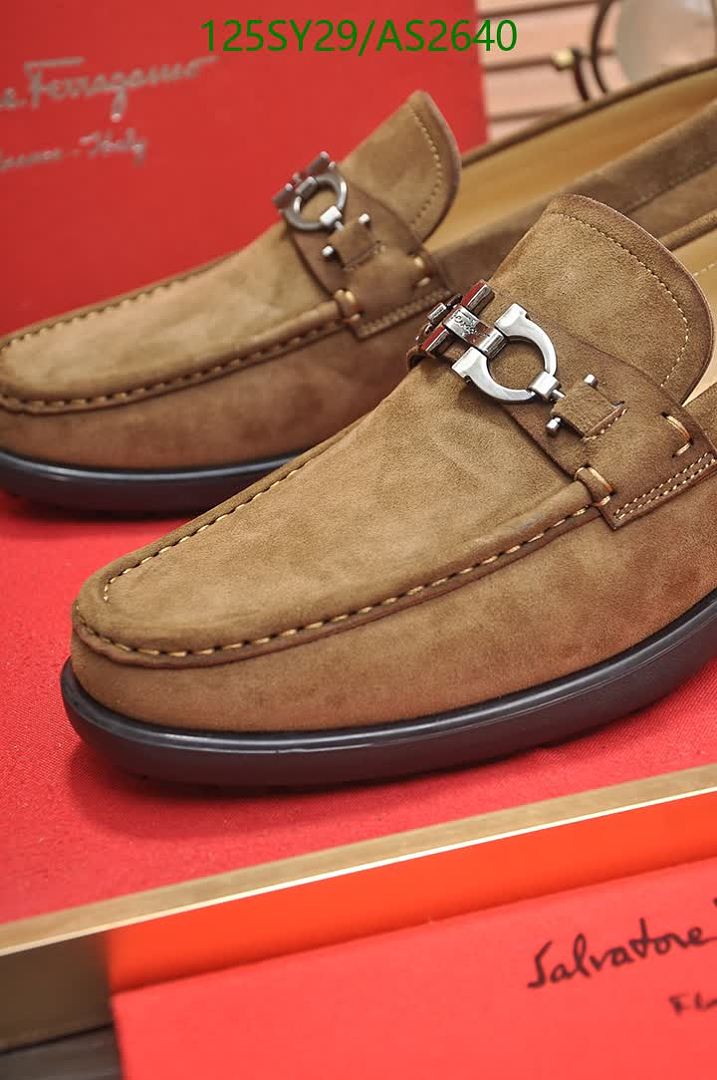 Ferragamo-Men shoes Code: AS2640 $: 125USD