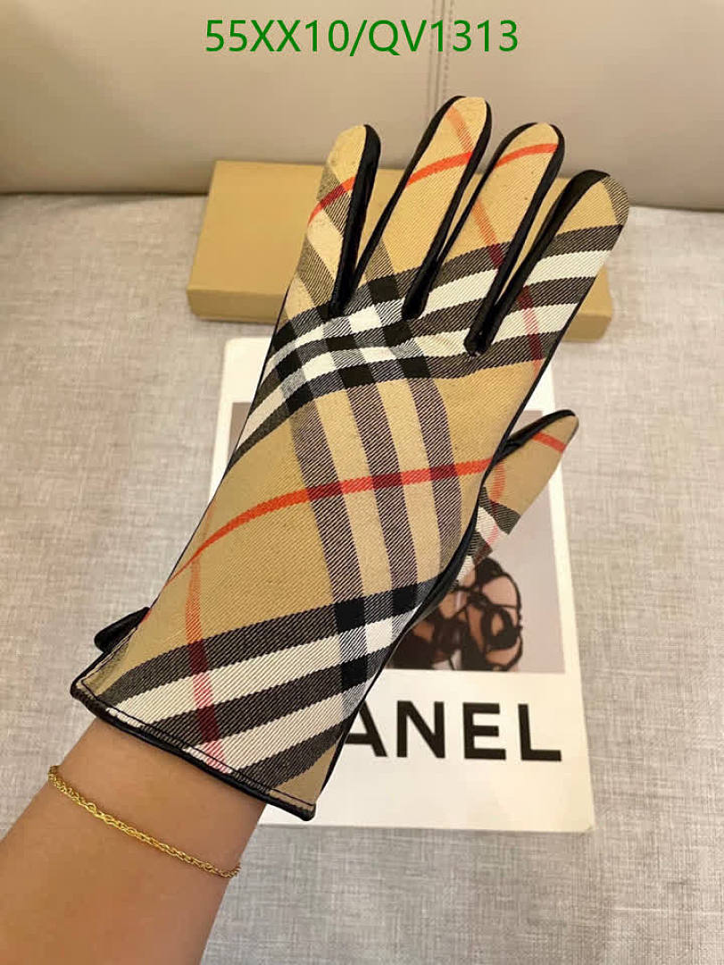 Burberry-Gloves Code: QV1313 $: 55USD