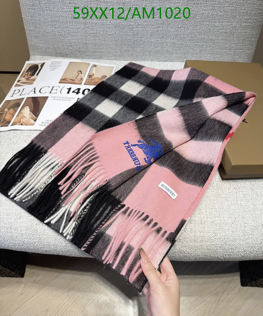 Burberry-Scarves Code: AM1020 $: 59USD
