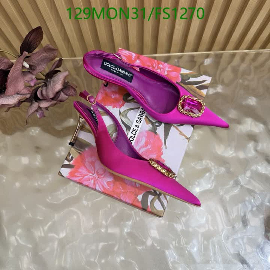 D&G-Women Shoes Code: FS1270 $: 129USD