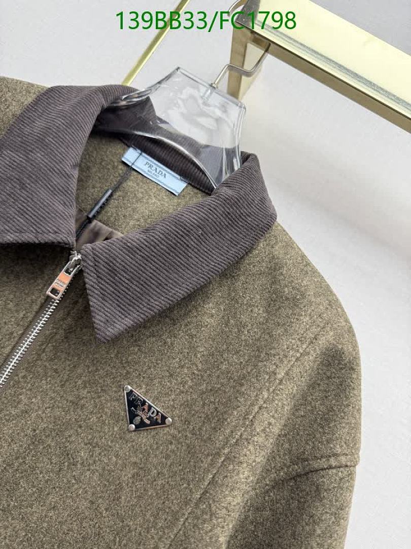 Prada-Clothing Code: FC1798 $: 139USD