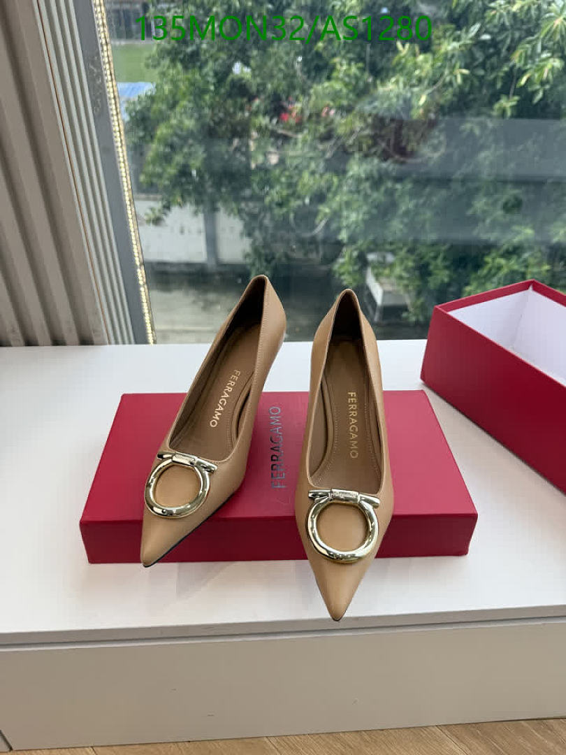 Ferragamo-Women Shoes Code: AS1280 $: 135USD