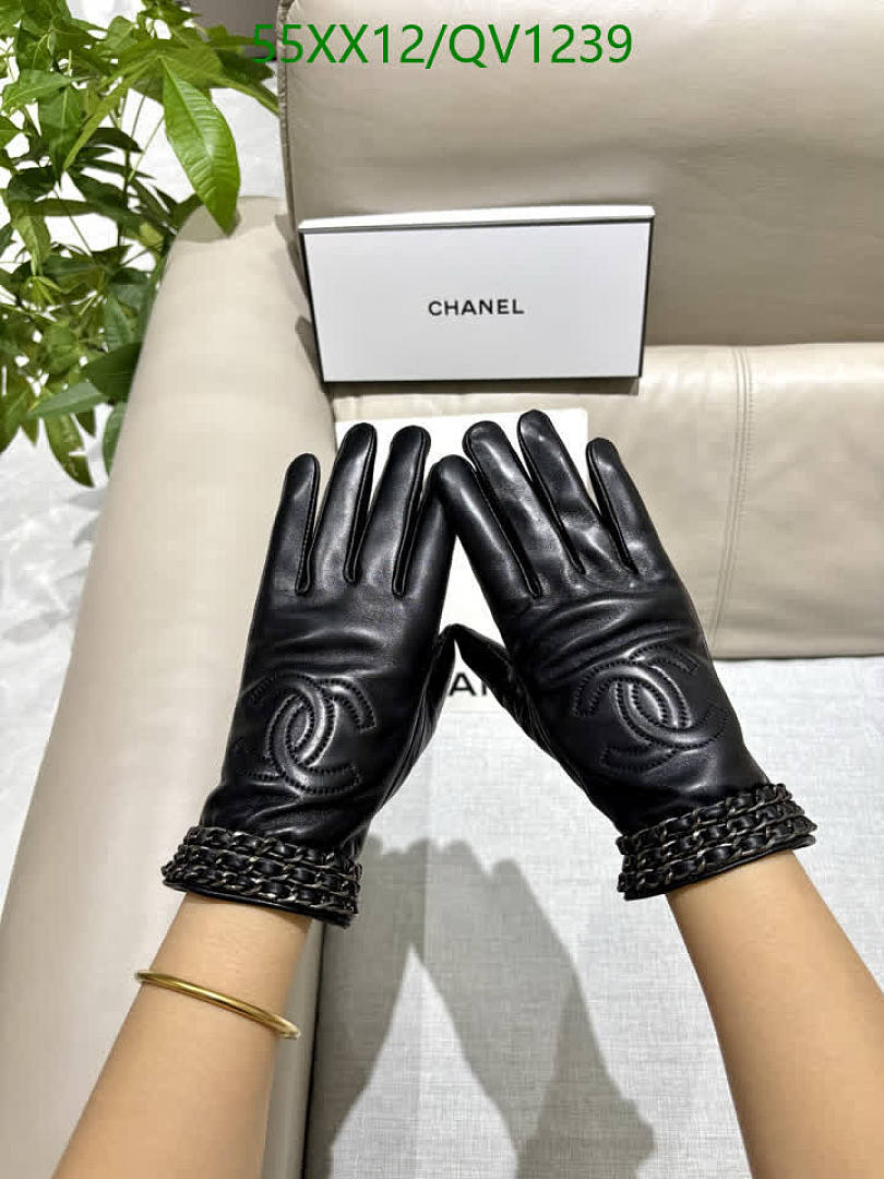 Chanel-Gloves Code: QV1239 $: 55USD