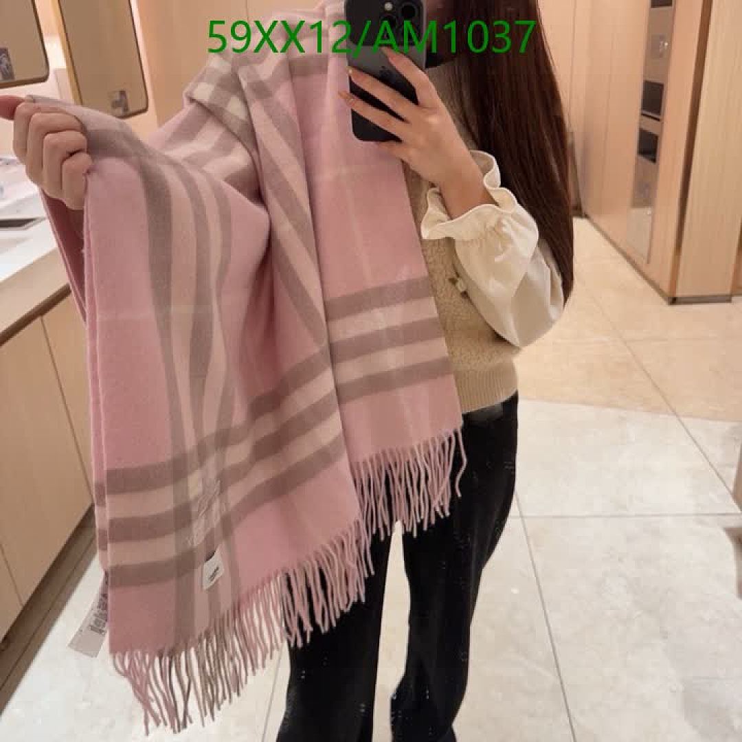 Burberry-Scarves Code: AM1037 $: 59USD