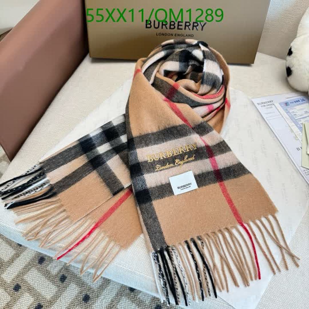 Burberry-Scarves Code: QM1289 $: 55USD