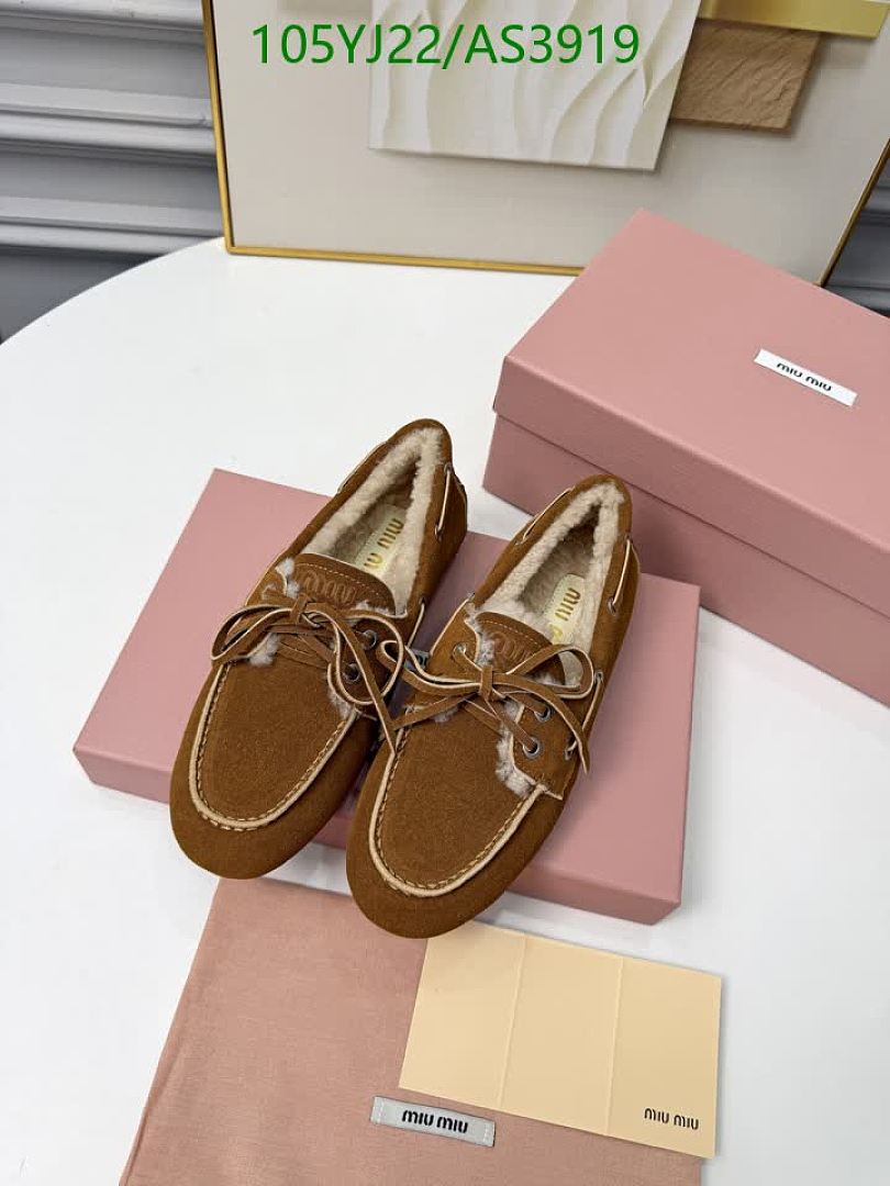 Miu Miu-Women Shoes Code: AS3919 $: 105USD