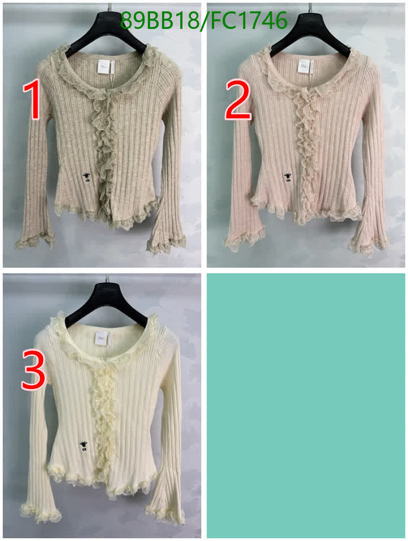 Dior-Clothing Code: FC1746 $: 89USD