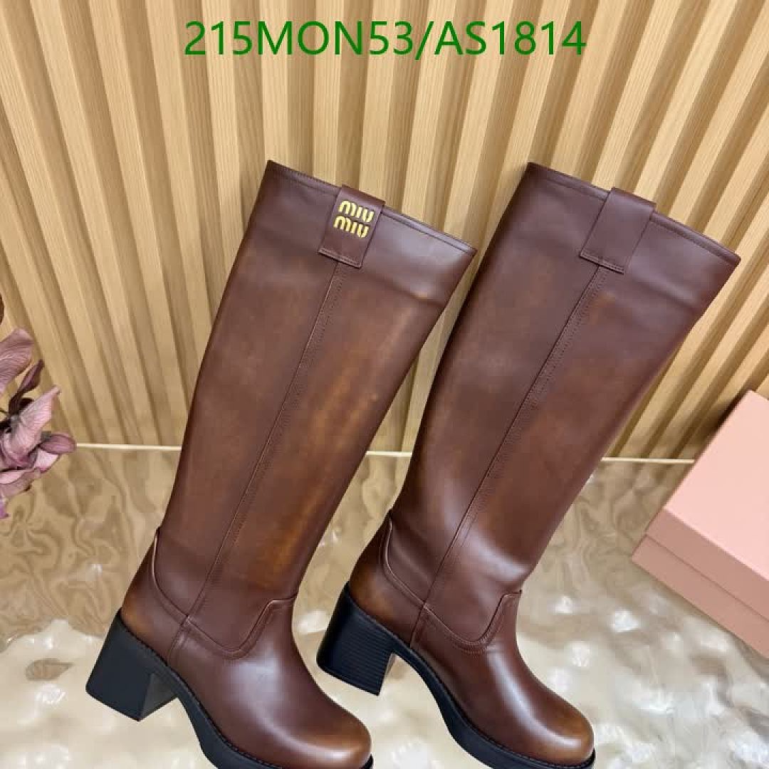 Miu Miu-Women Shoes Code: AS1814 $: 215USD