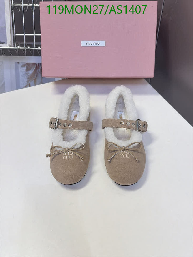 Miu Miu-Women Shoes Code: AS1407 $: 119USD