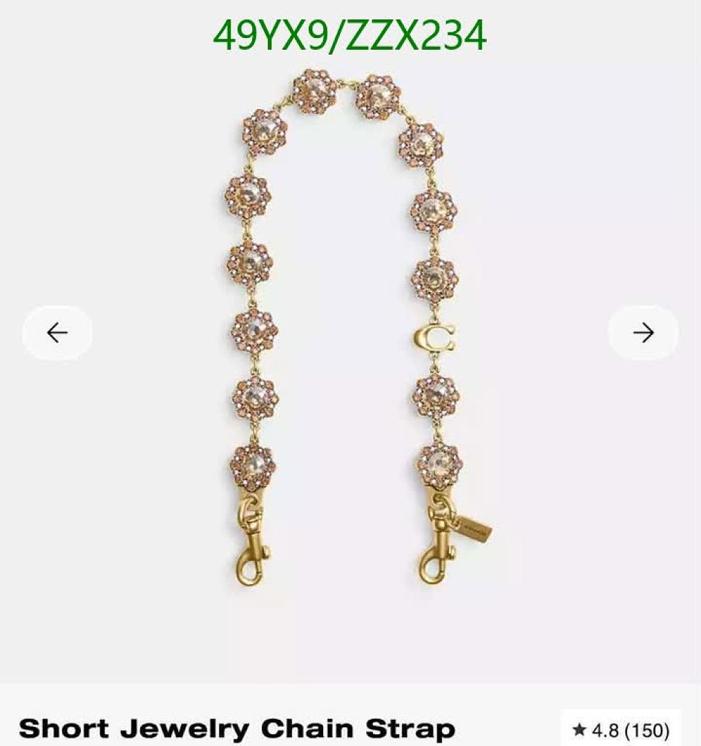Coach-Keychains & Charms Code: ZZX234 $: 49USD