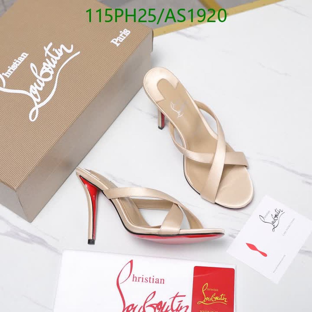 Christian Louboutin-Women Shoes Code: AS1920 $: 115USD