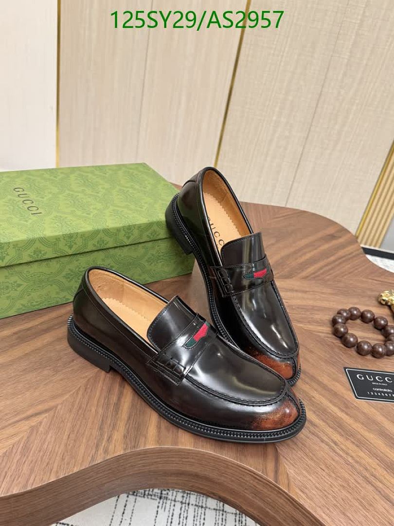 Gucci-Men shoes Code: AS2957 $: 125USD