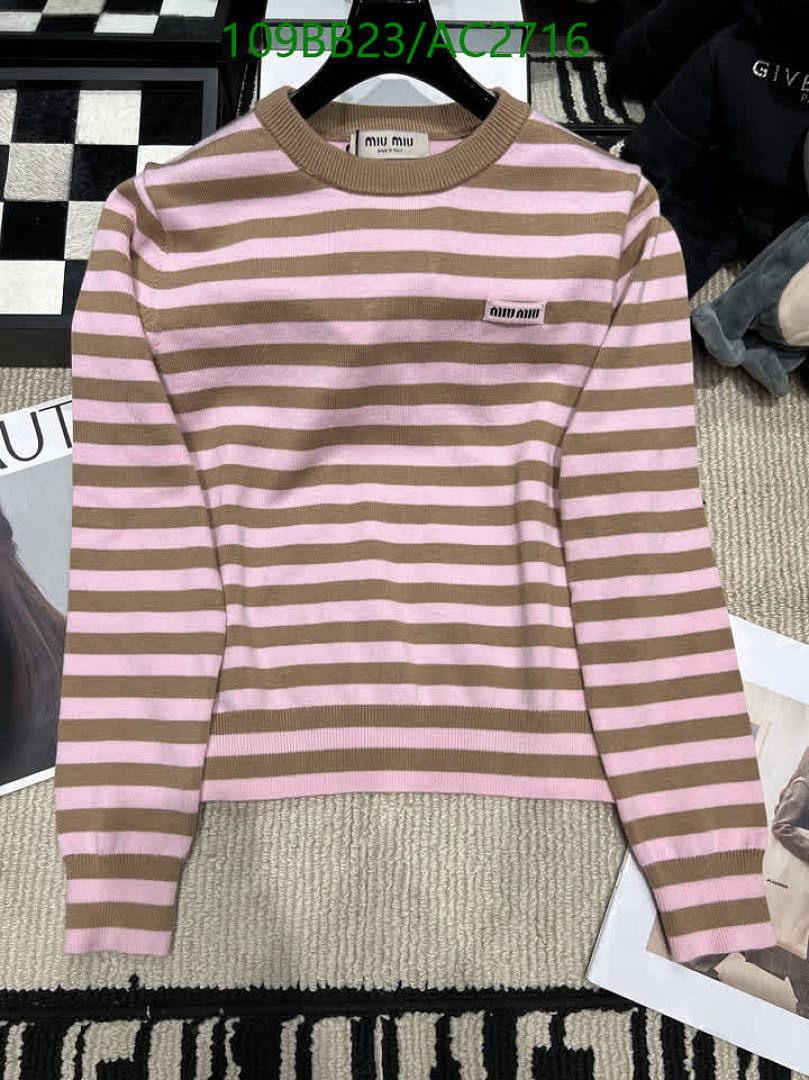 Miu Miu-Clothing Code: AC2716 $: 109USD