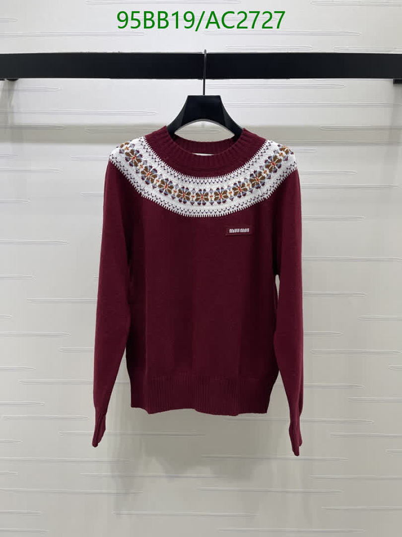 Miu Miu-Clothing Code: AC2727 $: 95USD