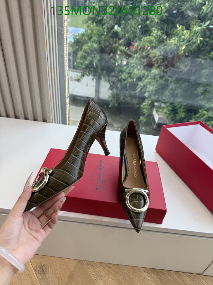 Ferragamo-Women Shoes Code: AS1280 $: 135USD