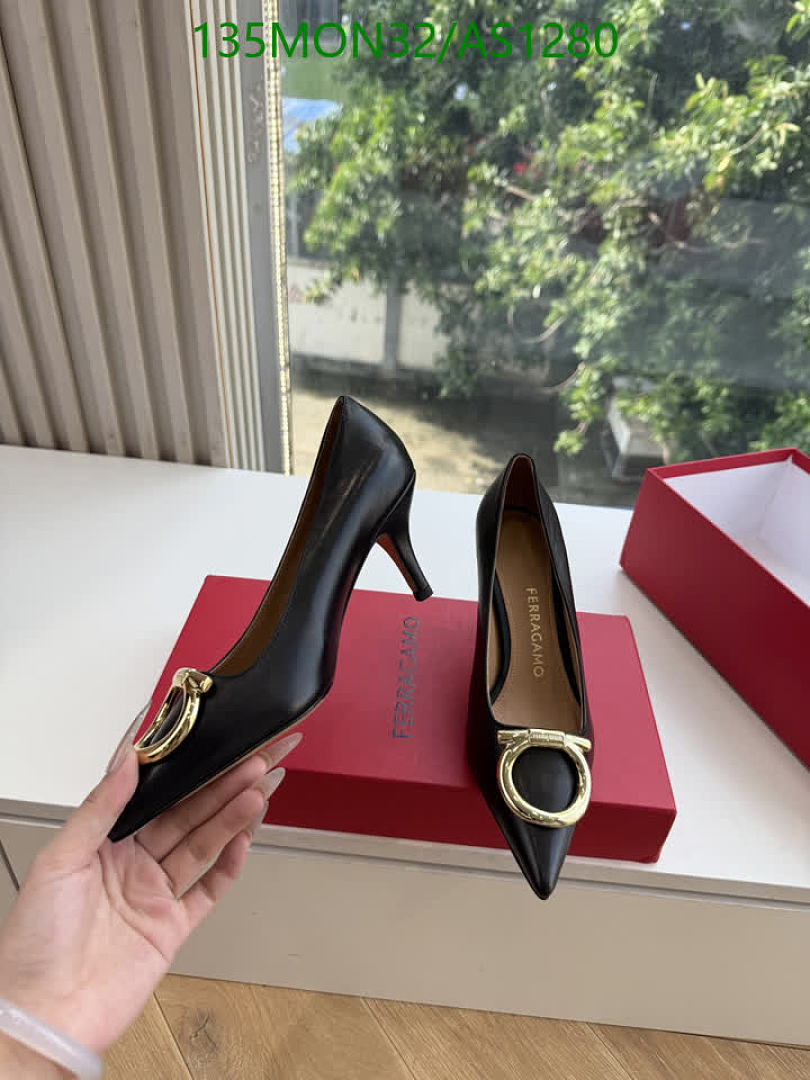 Ferragamo-Women Shoes Code: AS1280 $: 135USD