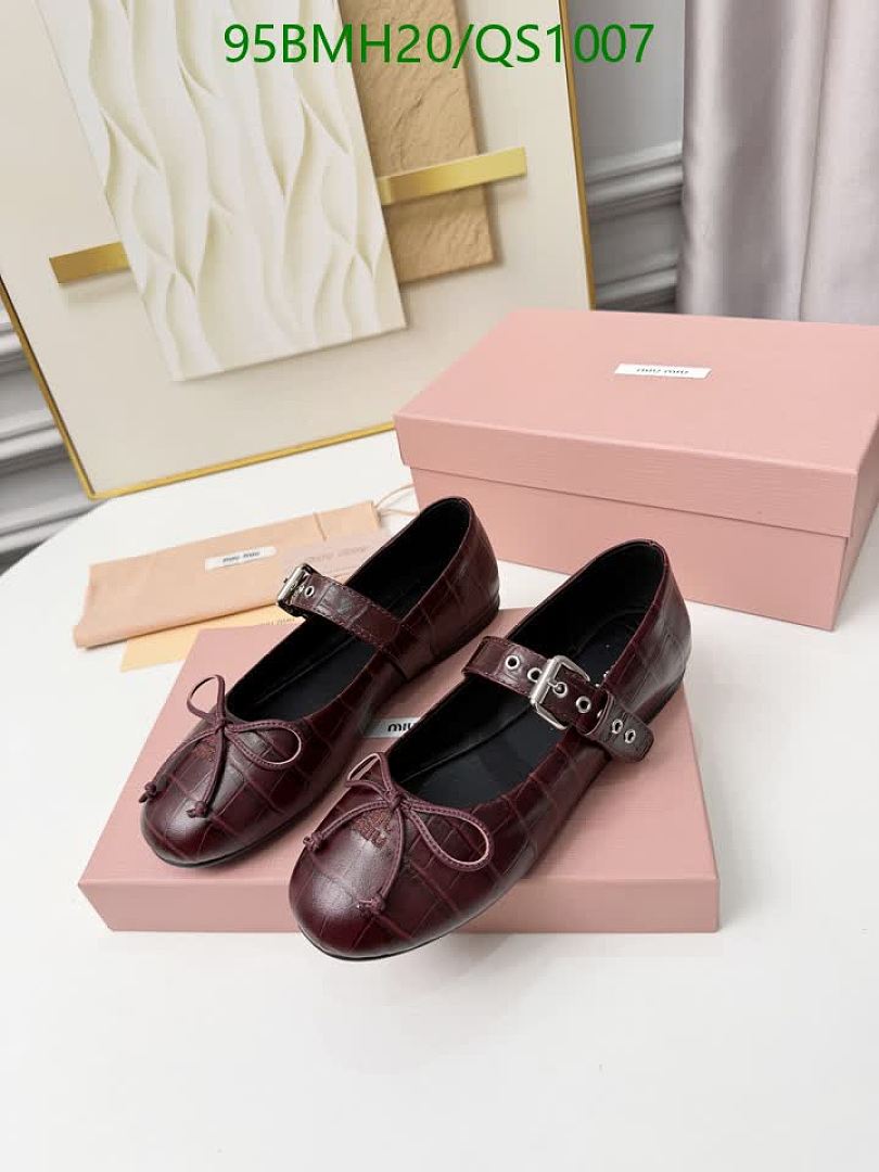 Miu Miu-Women Shoes Code: QS1007 $: 95USD