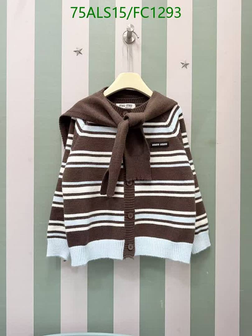 Miu Miu-Clothing（Kids） Code: FC1293 $: 75USD
