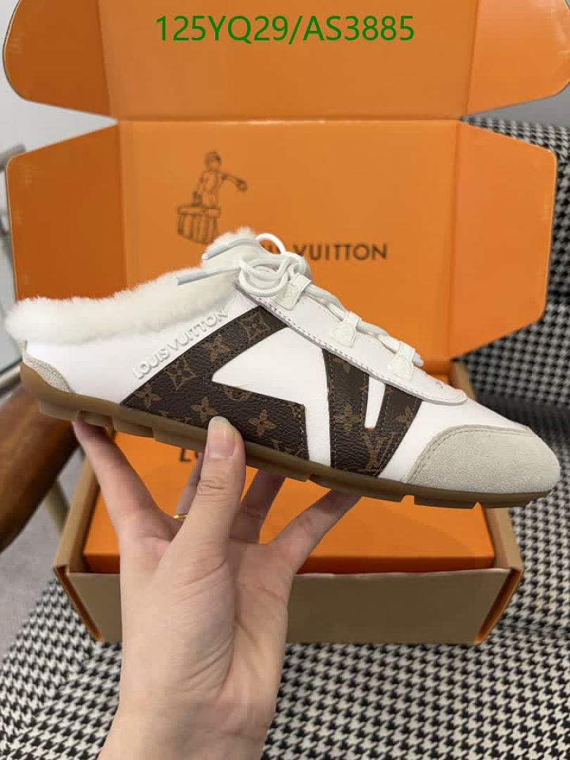 LV-Women Shoes Code: AS3885 $: 125USD