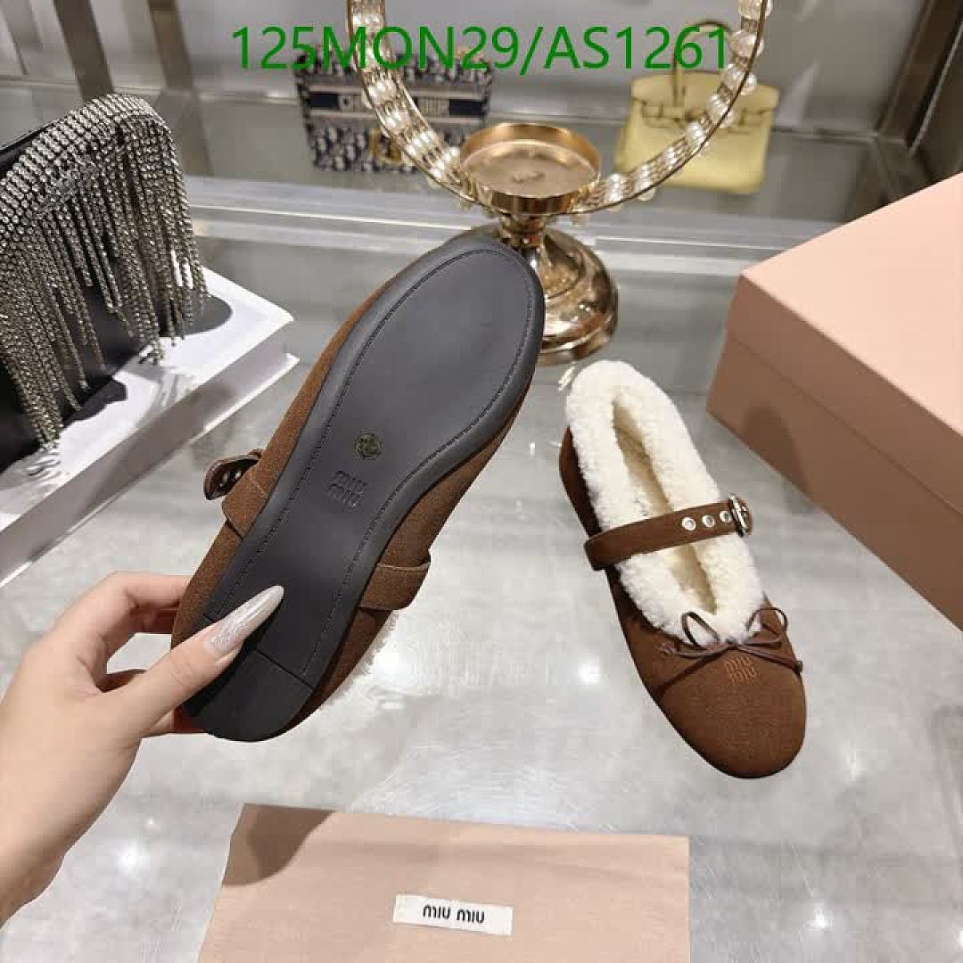 Miu Miu-Women Shoes Code: AS1261 $: 125USD