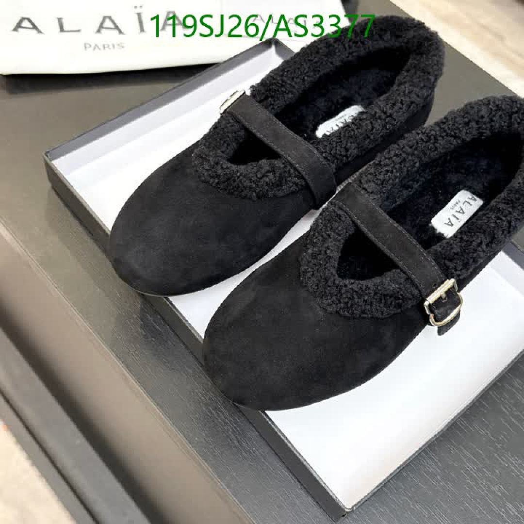 Alaia-Women Shoes Code: AS3377 $: 119USD