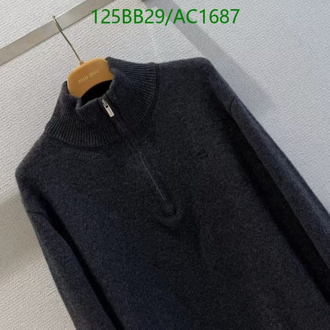 Miu Miu-Clothing Code: AC1687 $: 125USD