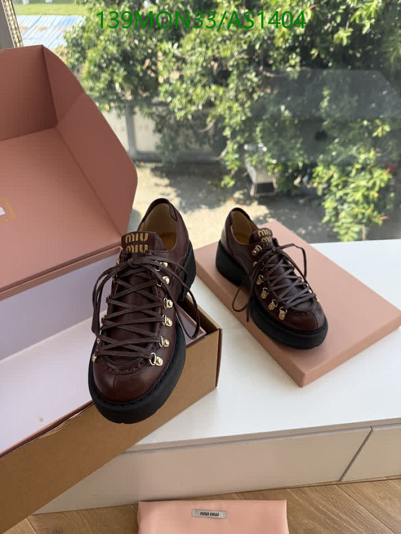 Miu Miu-Women Shoes Code: AS1404 $: 139USD