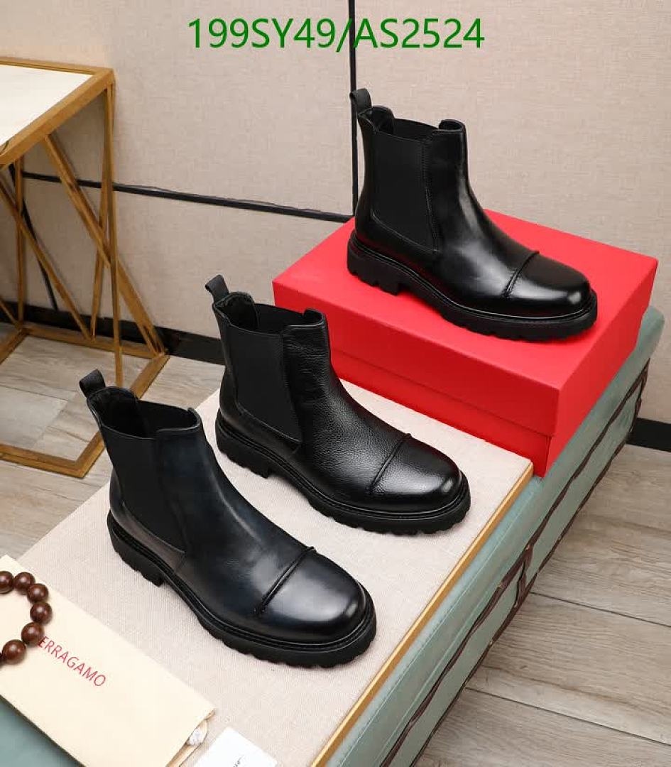 Ferragamo-Men shoes Code: AS2524 $: 199USD