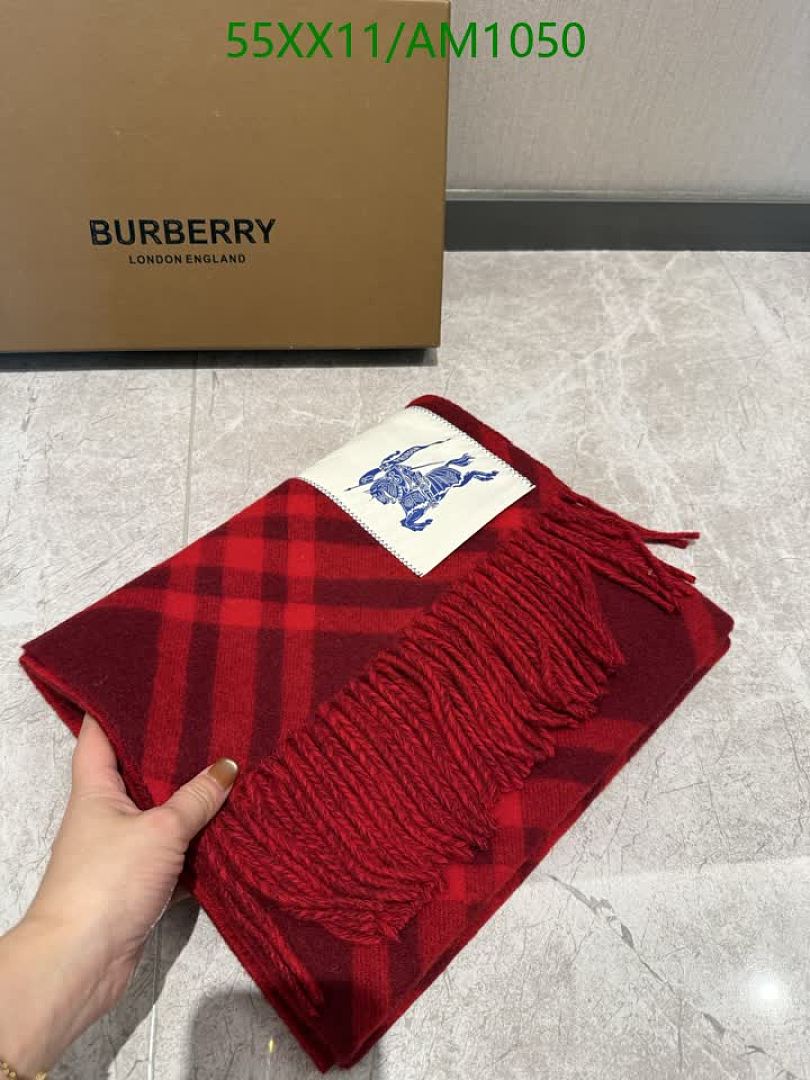 Burberry-Scarves Code: AM1050 $: 55USD