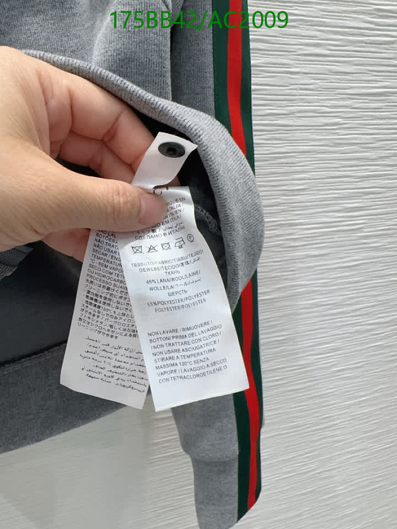 Gucci-Clothing Code: AC2009 $: 175USD