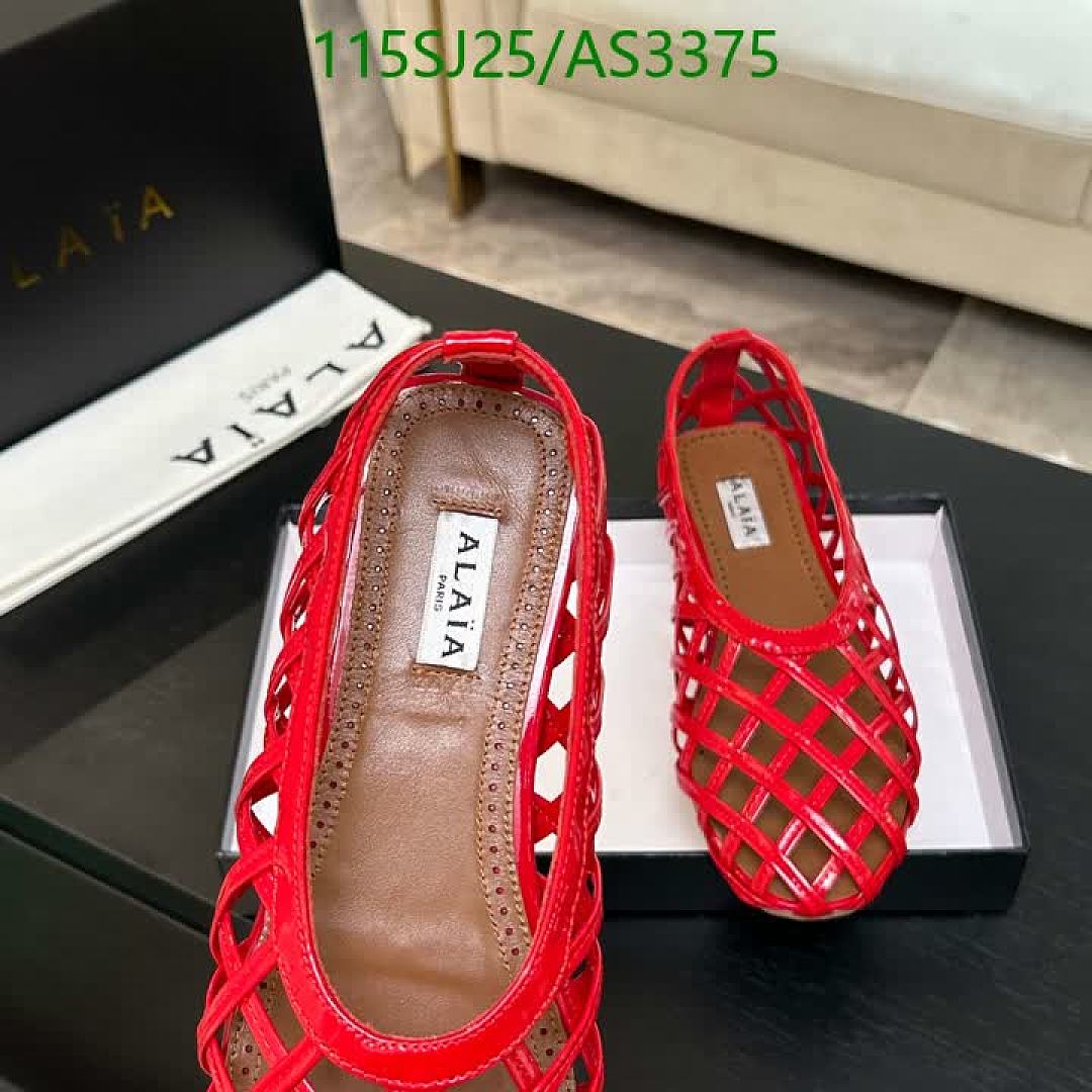 Alaia-Women Shoes Code: AS3375 $: 115USD