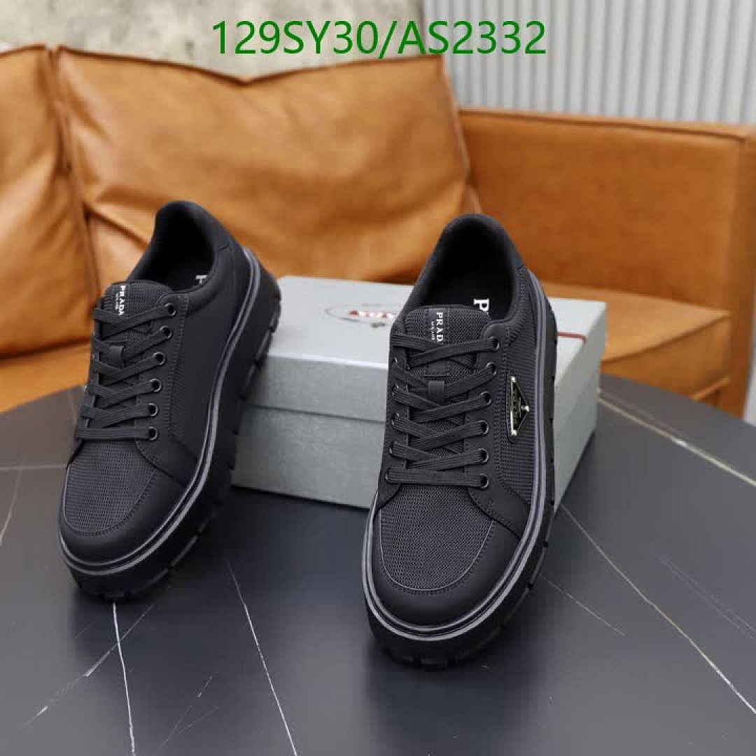 Prada-Men shoes Code: AS2332 $: 129USD