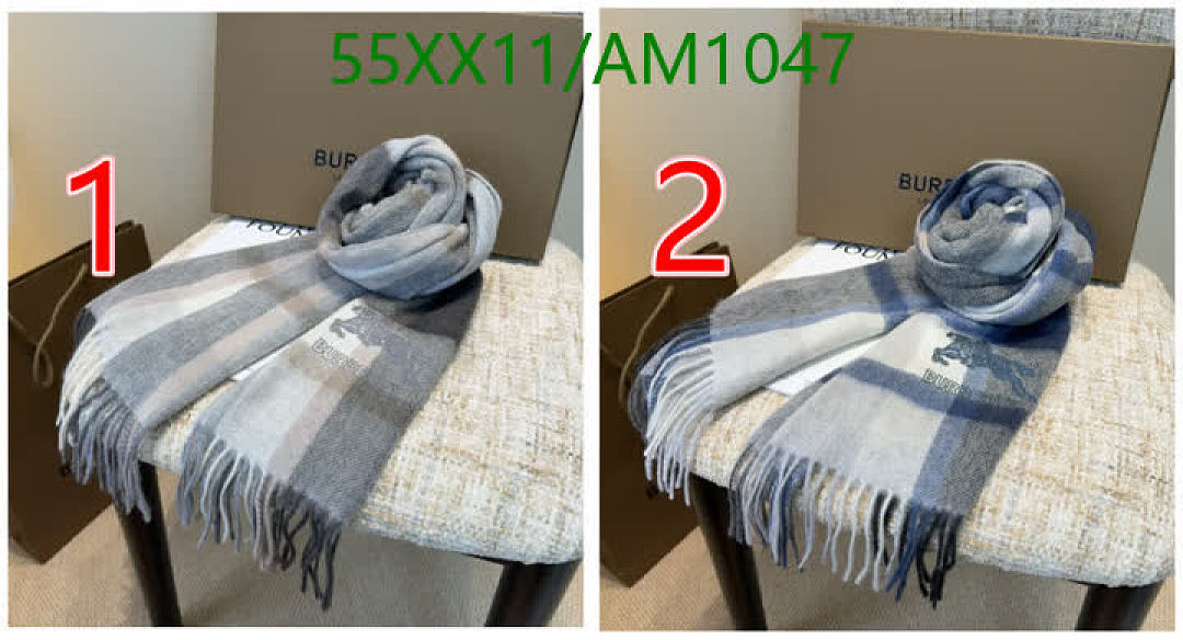 Burberry-Scarves Code: AM1047 $: 55USD