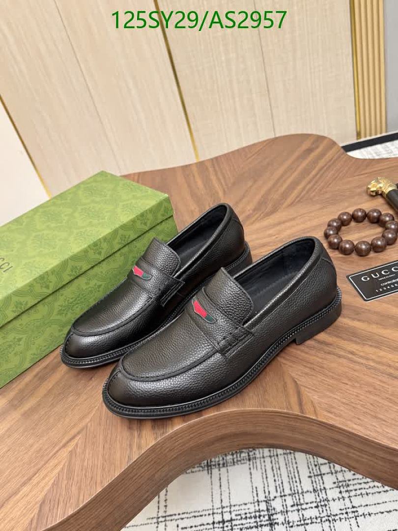 Gucci-Men shoes Code: AS2957 $: 125USD