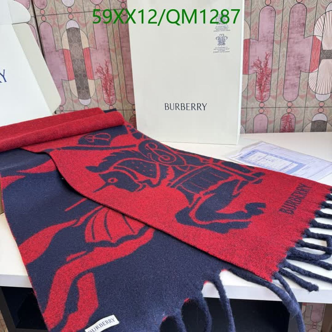 Burberry-Scarves Code: QM1287 $: 59USD