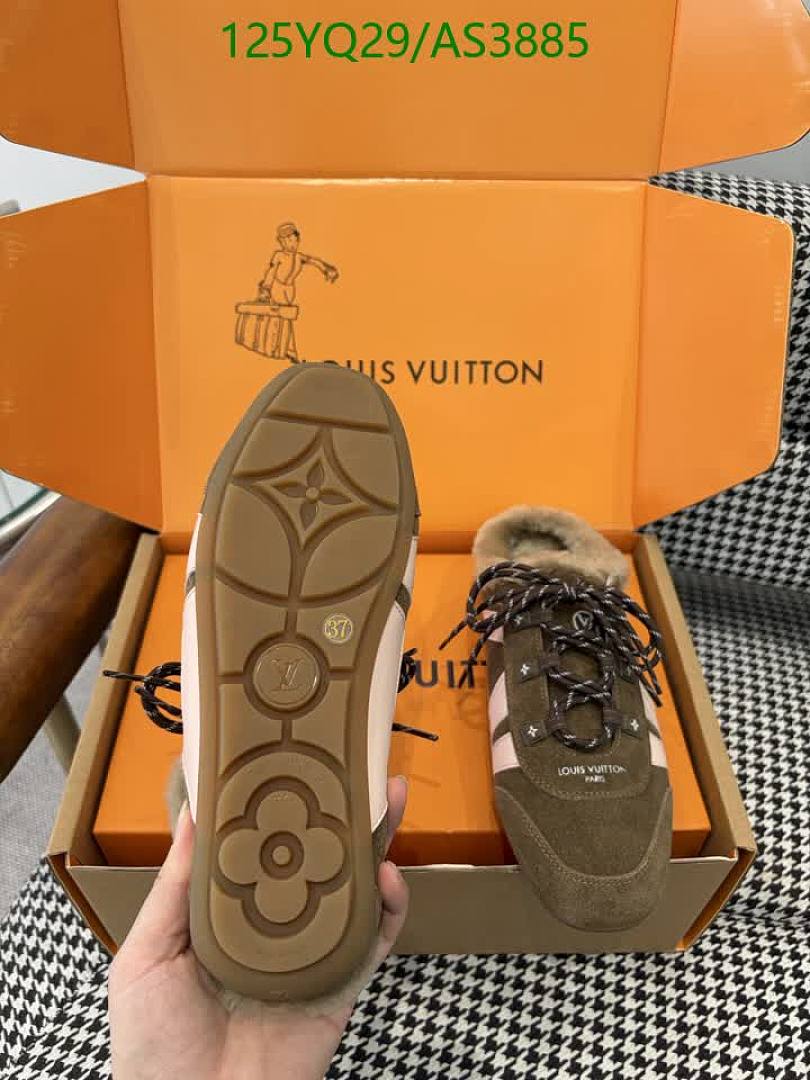 LV-Women Shoes Code: AS3885 $: 125USD