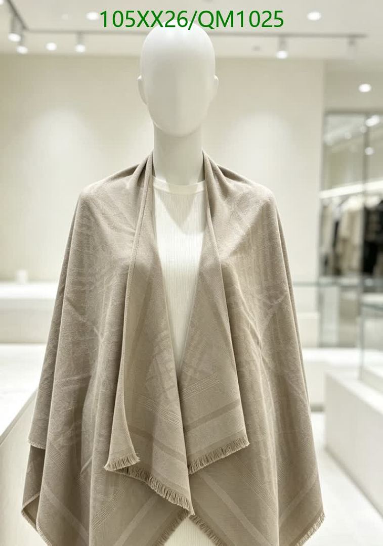 Burberry-Scarves Code: QM1025 $: 105USD