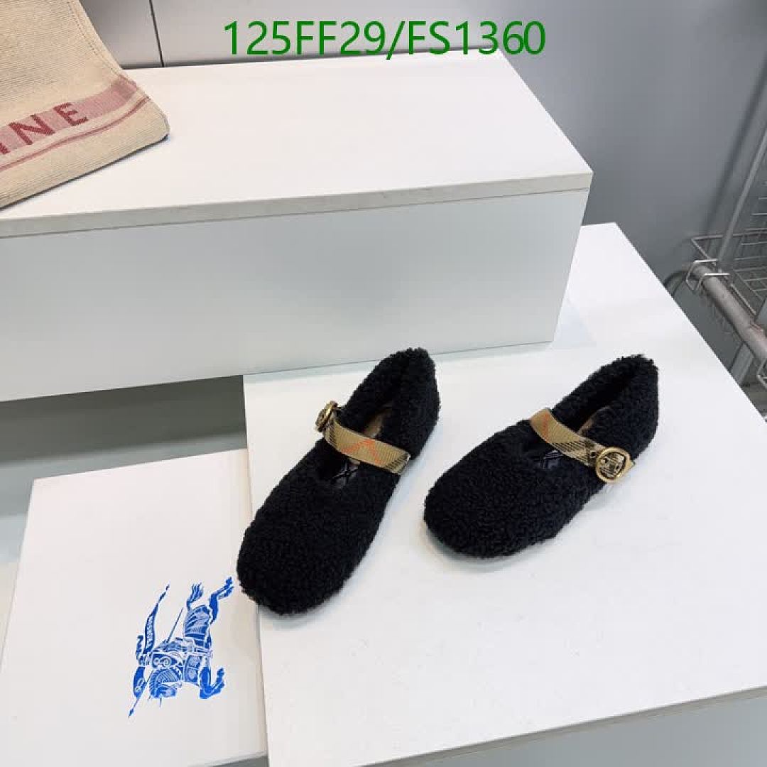 Burberry-Women Shoes Code: FS1360 $: 125USD