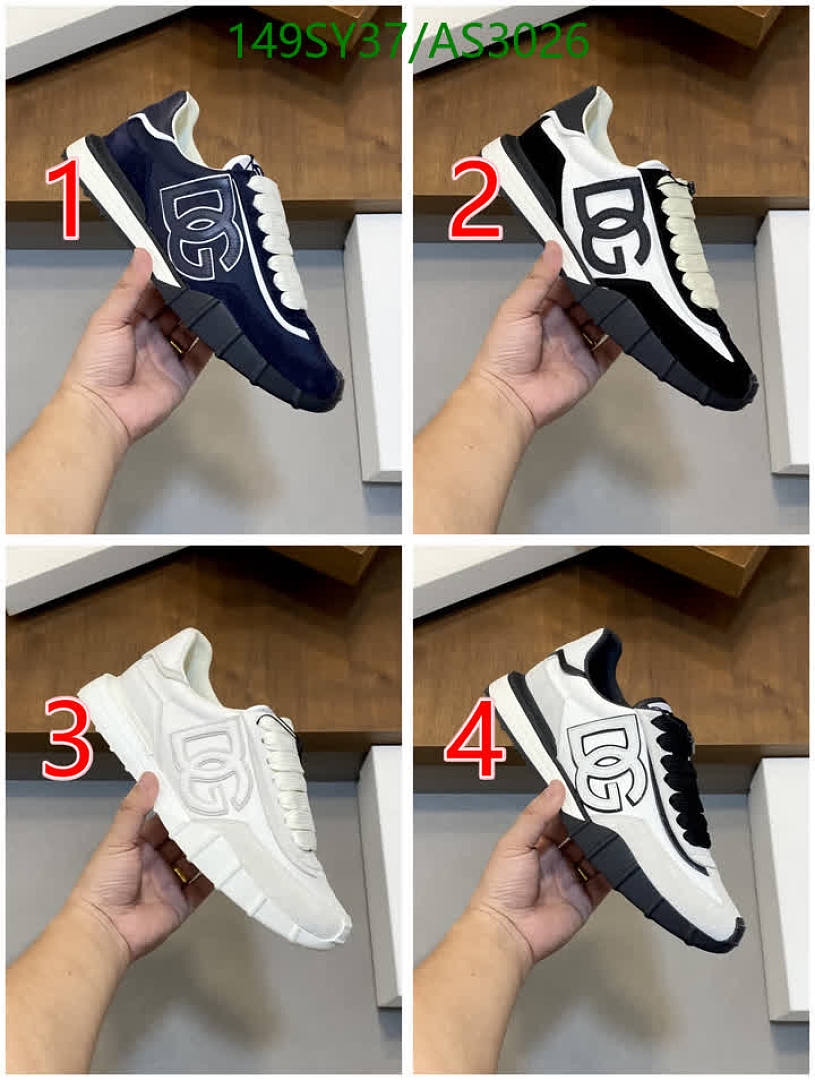D&G-Men shoes Code: AS3026 $: 149USD