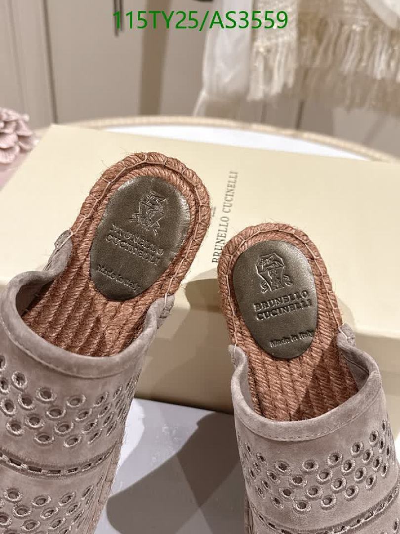 Brunello Cucinelli-Women Shoes Code: AS3559 $: 115USD