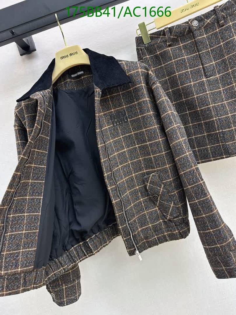 Miu Miu-Clothing Code: AC1666 $: 175USD