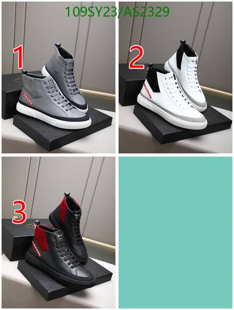 Prada-Men shoes Code: AS2329 $: 109USD