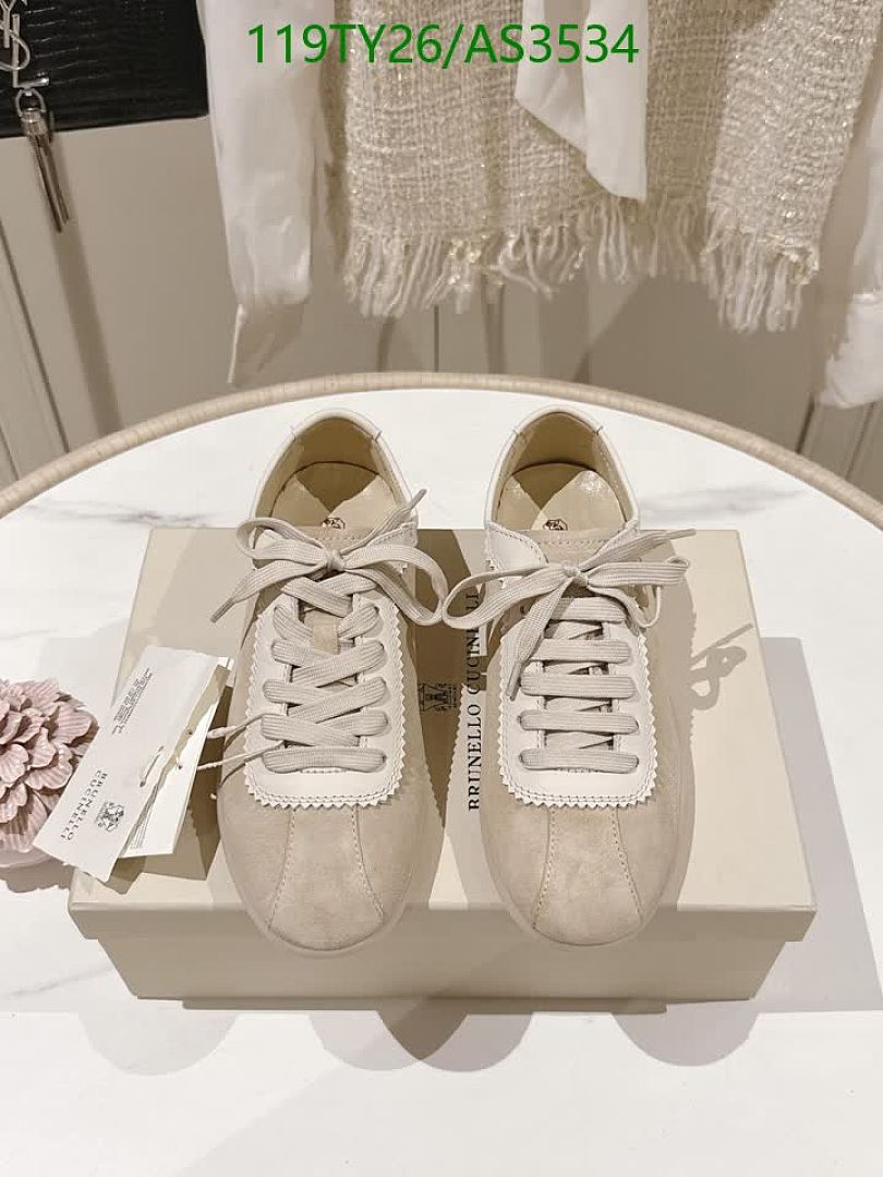 Brunello Cucinelli-Women Shoes Code: AS3534 $: 119USD