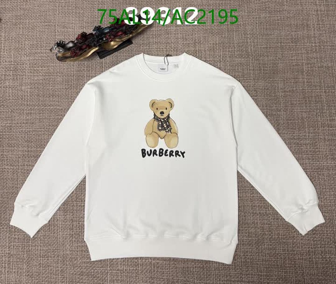 Burberry-Clothing Code: AC2195 $: 75USD