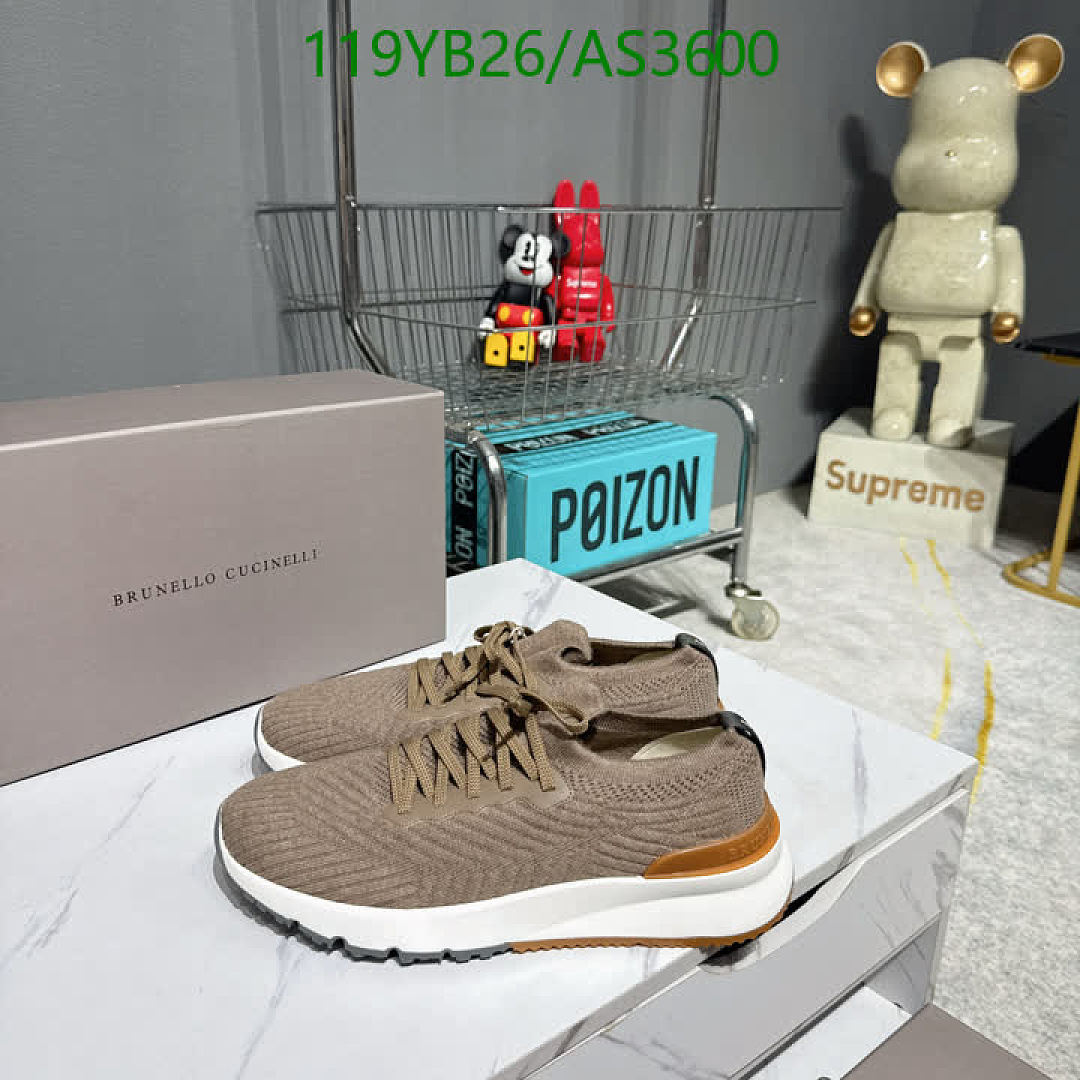 Brunello Cucinelli-Men shoes Code: AS3600 $: 119USD