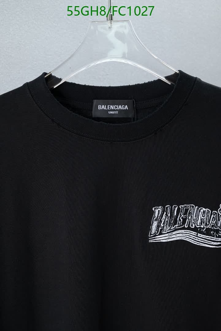 Balenciaga-Clothing Code: FC1027 $: 55USD