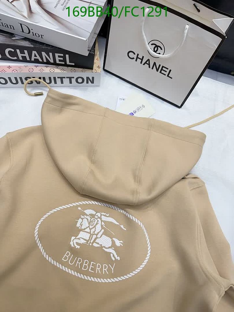 Burberry-Clothing Code: FC1291 $: 169USD