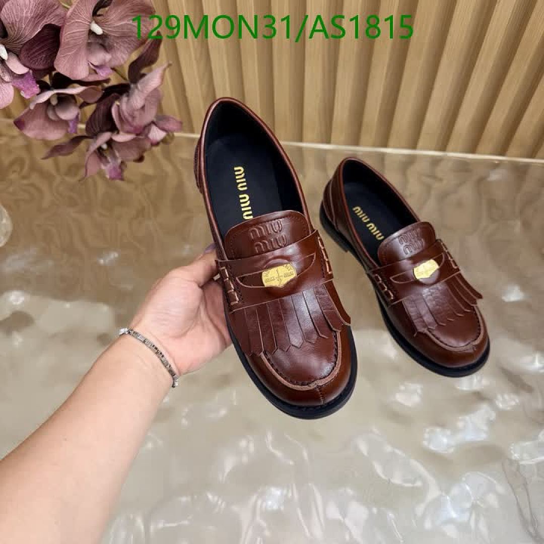 Miu Miu-Women Shoes Code: AS1815 $: 129USD