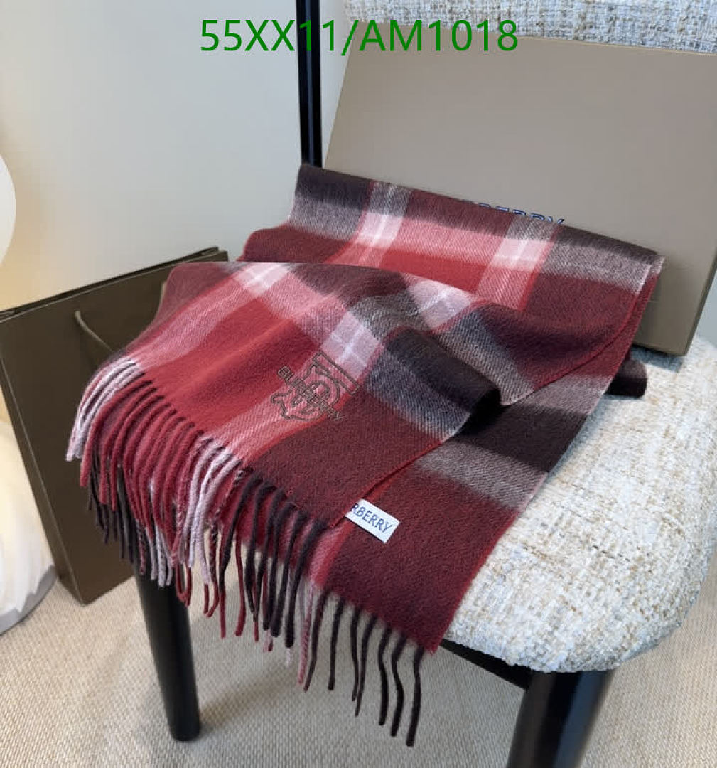 Burberry-Scarves Code: AM1018 $: 55USD